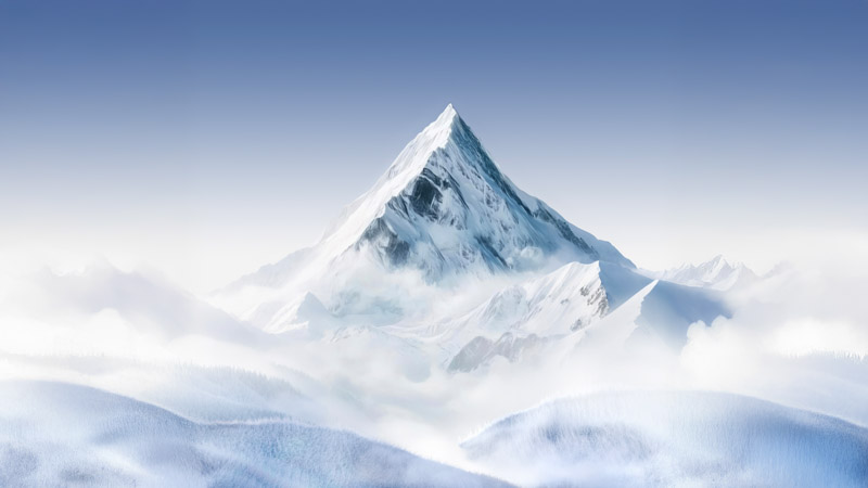 Winter Mountain Wallpaper