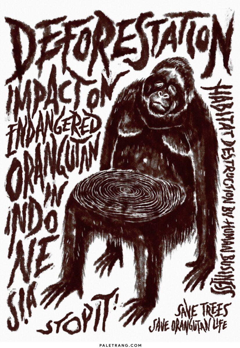Save Trees, Save Orangutan Life