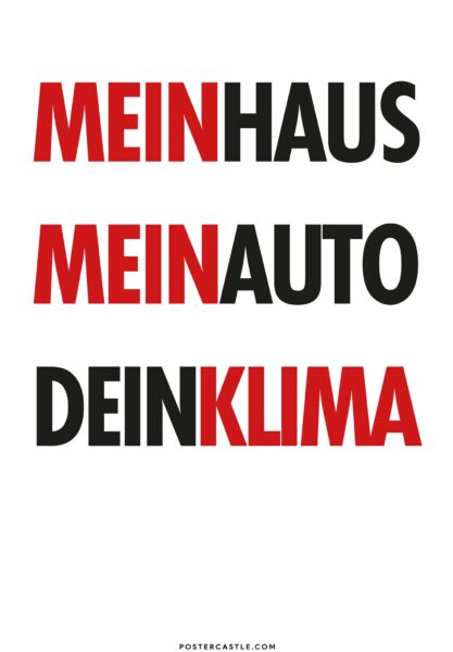 MY HOUSE — MY CAR — YOUR CLIMATE