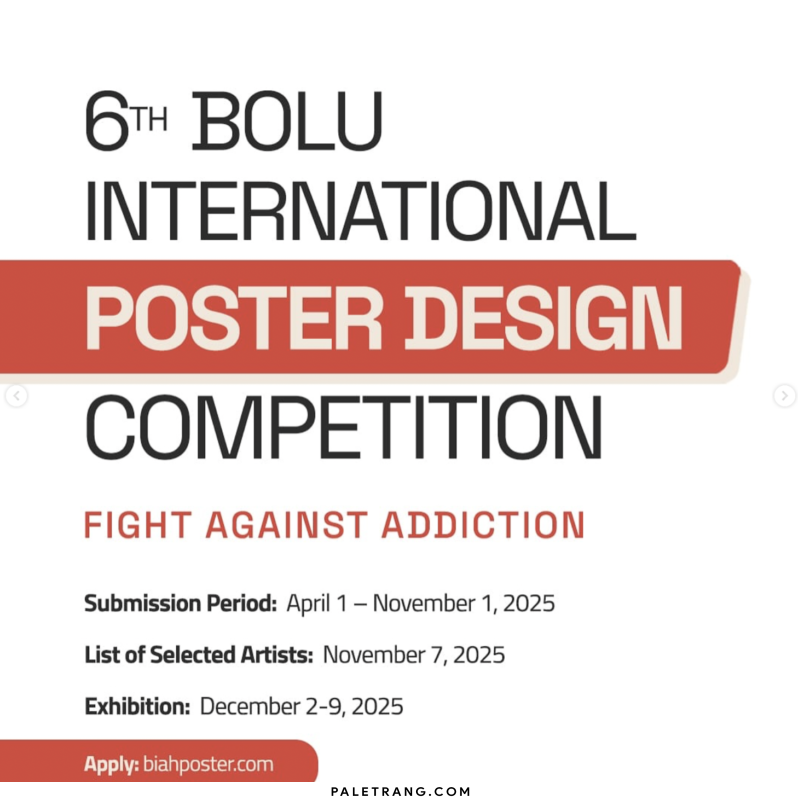 6th Bolu International Poster Design Competition