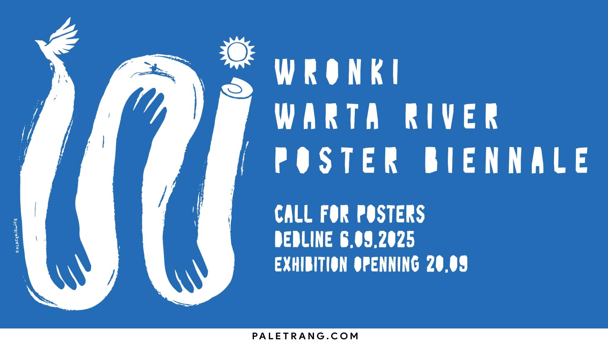 WRONKI WARTA RIVER POSTER BIENNALE